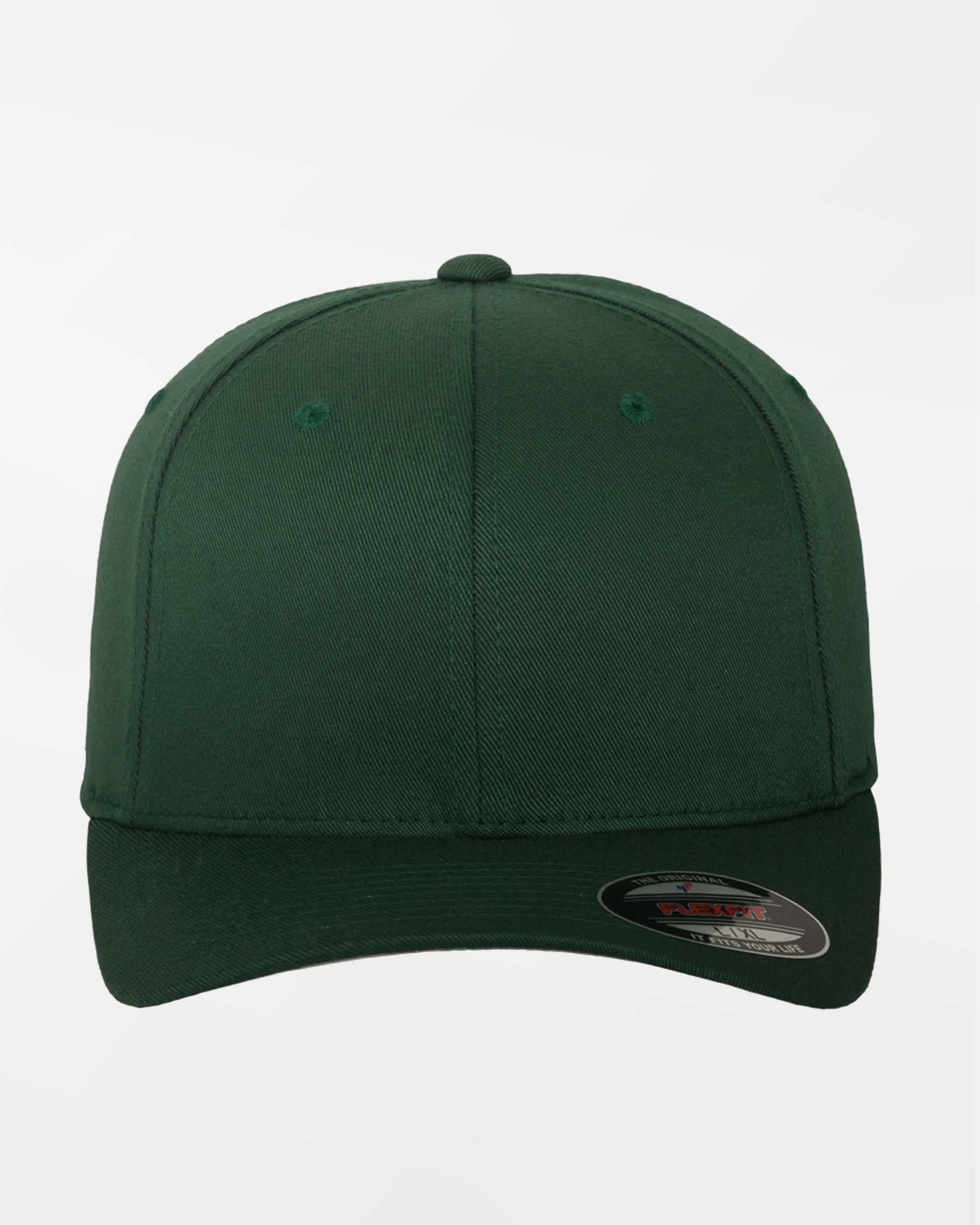 Yupoong Flexfit Combed Wool Cap "Schweinfurt Giants", SW, dunkelgrün-DIAMOND PRIDE