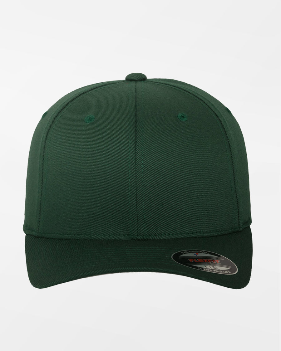 Yupoong Flexfit Combed Wool Cap "Schweinfurt Giants", SW, dunkelgrün-DIAMOND PRIDE