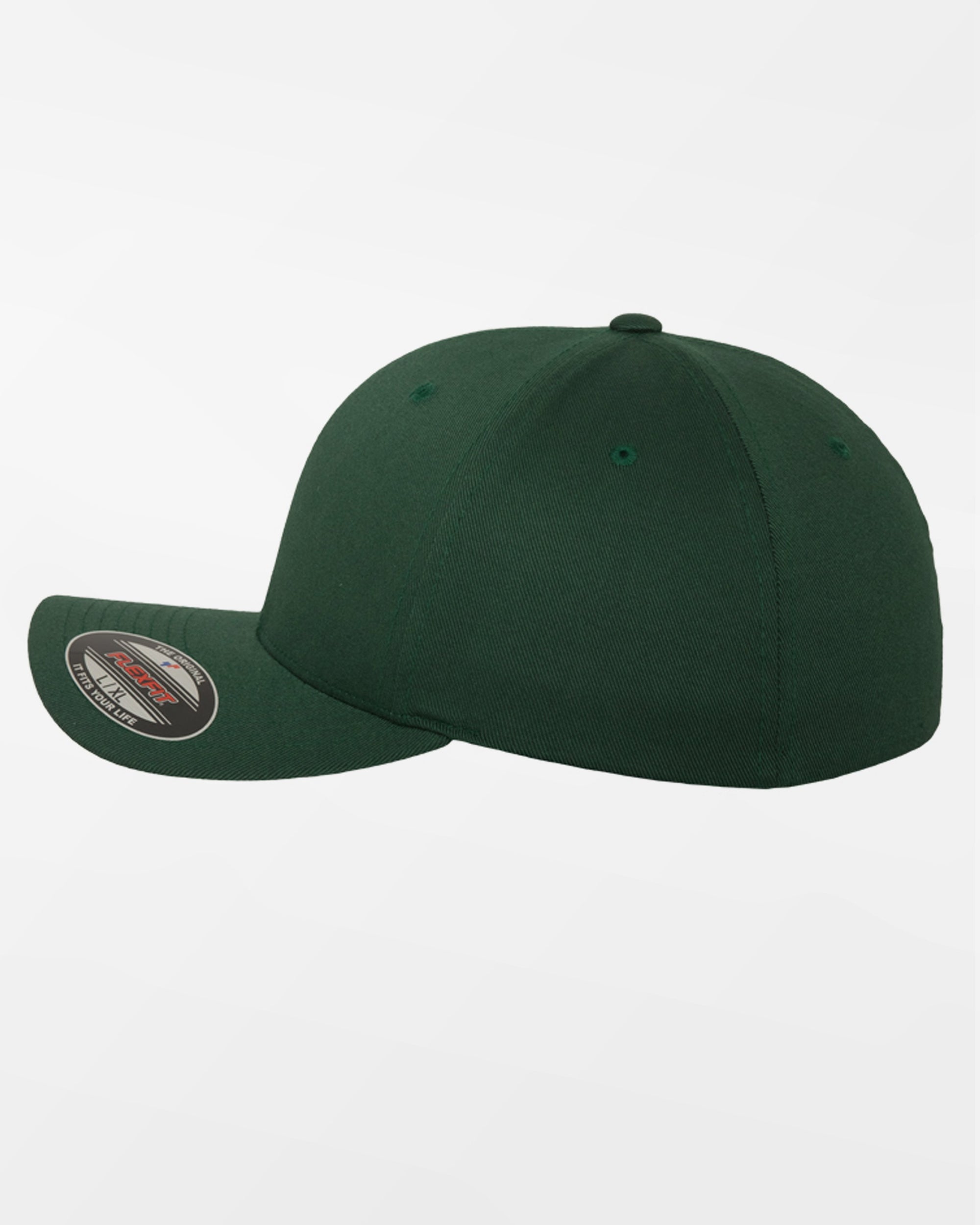 Yupoong Flexfit Combed Wool Cap "Schweinfurt Giants", SW, dunkelgrün-DIAMOND PRIDE