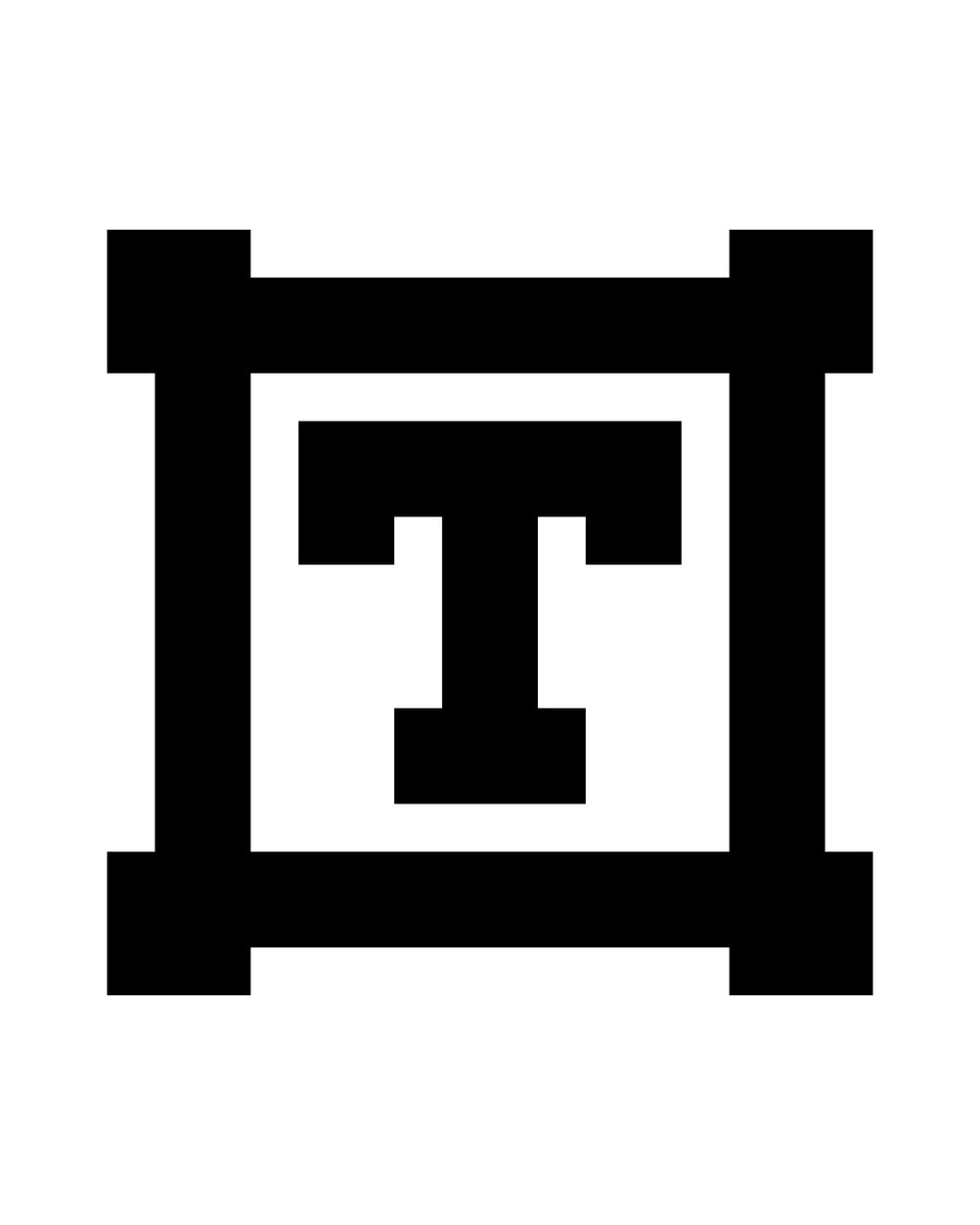 Cap-Bestickung, "Monogram", flach/3D