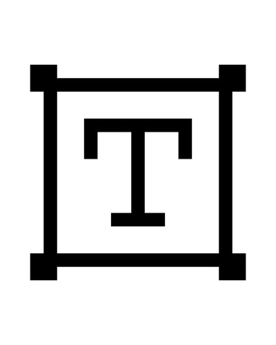 Cap-Bestickung, "Monogram", flach/3D