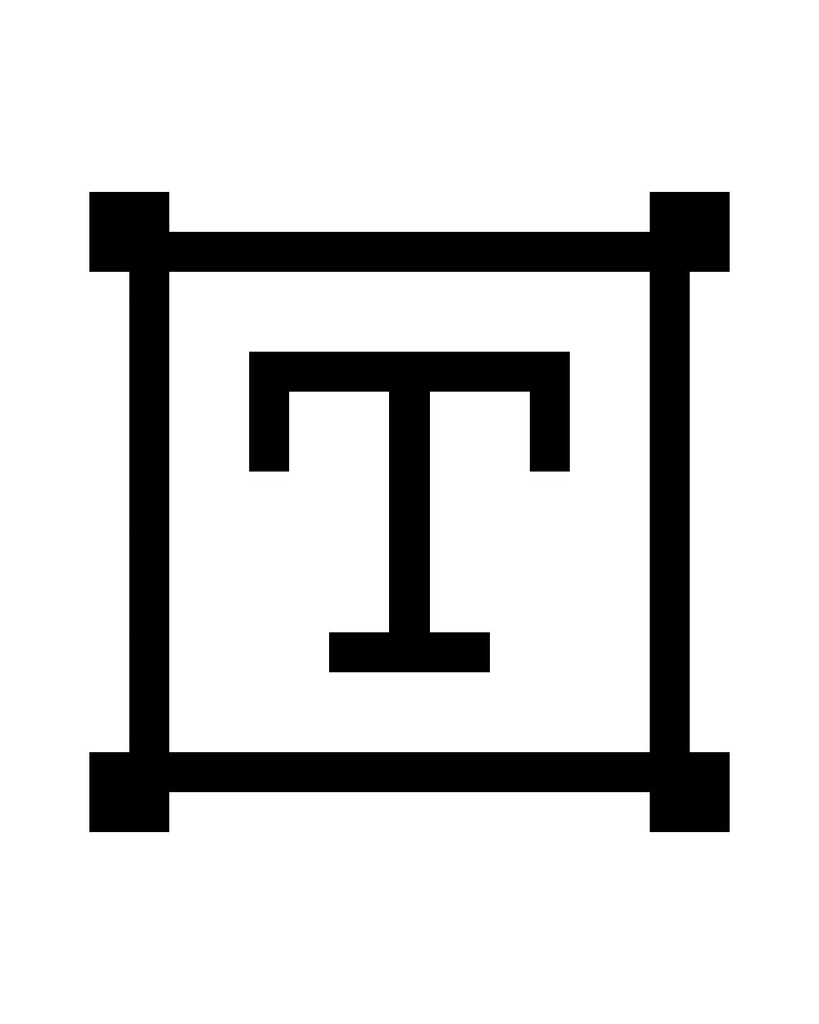 Cap-Bestickung, "Monogram", flach/3D