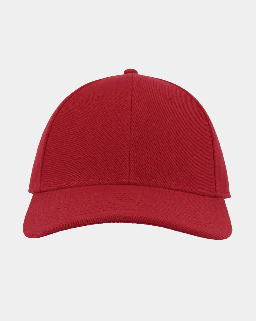 Diamond Pride Basic Curved Snapback Cap, rot-DIAMOND PRIDE