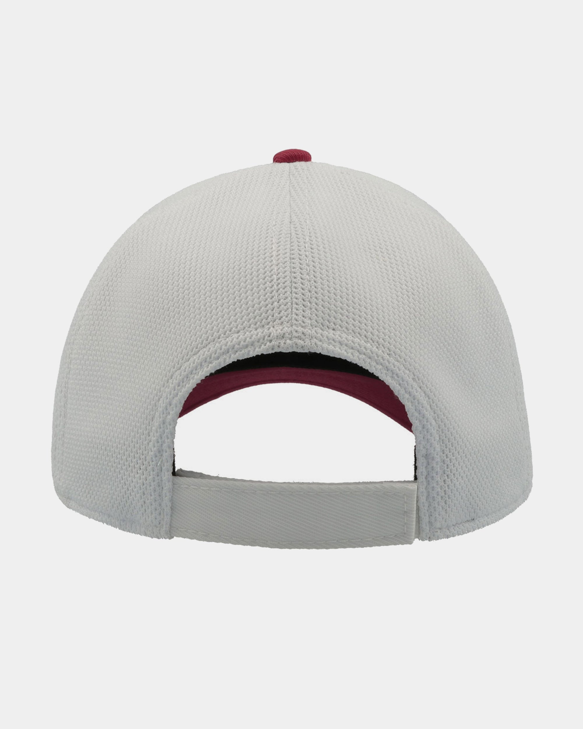 Diamond Pride Premium Contrast Strapback Cap, weiss-weinrot-DIAMOND PRIDE