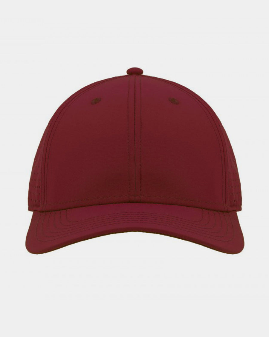 Diamond Pride Premium Light Curved Snapback Cap, maroon rot-DIAMOND PRIDE