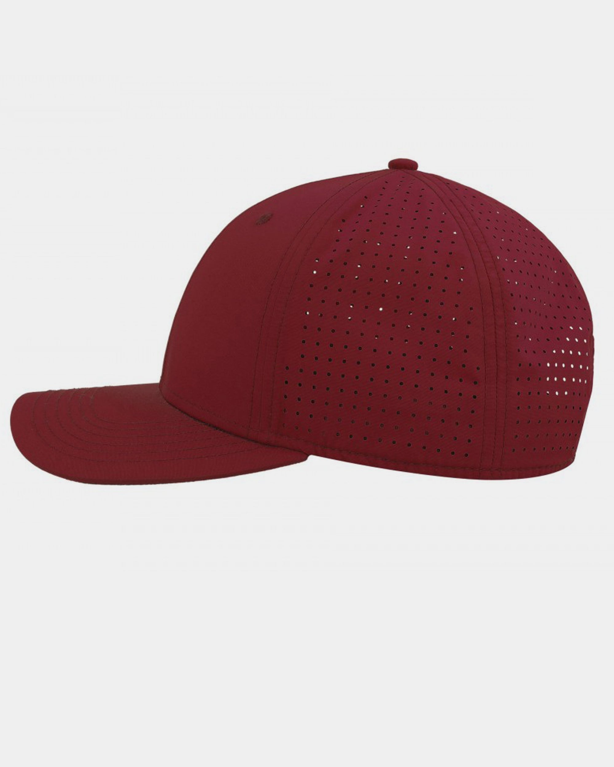 Diamond Pride Premium Light Curved Snapback Cap, maroon rot-DIAMOND PRIDE