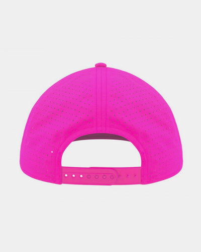Diamond Pride Premium Light Curved Snapback Cap, pink-DIAMOND PRIDE