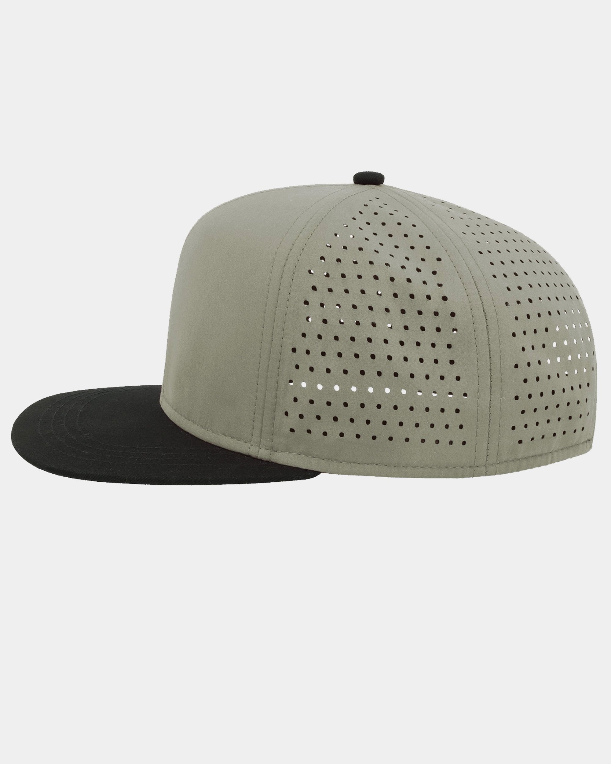 Diamond Pride Premium Light Snapback Cap, hellgrau-schwarz-DIAMOND PRIDE