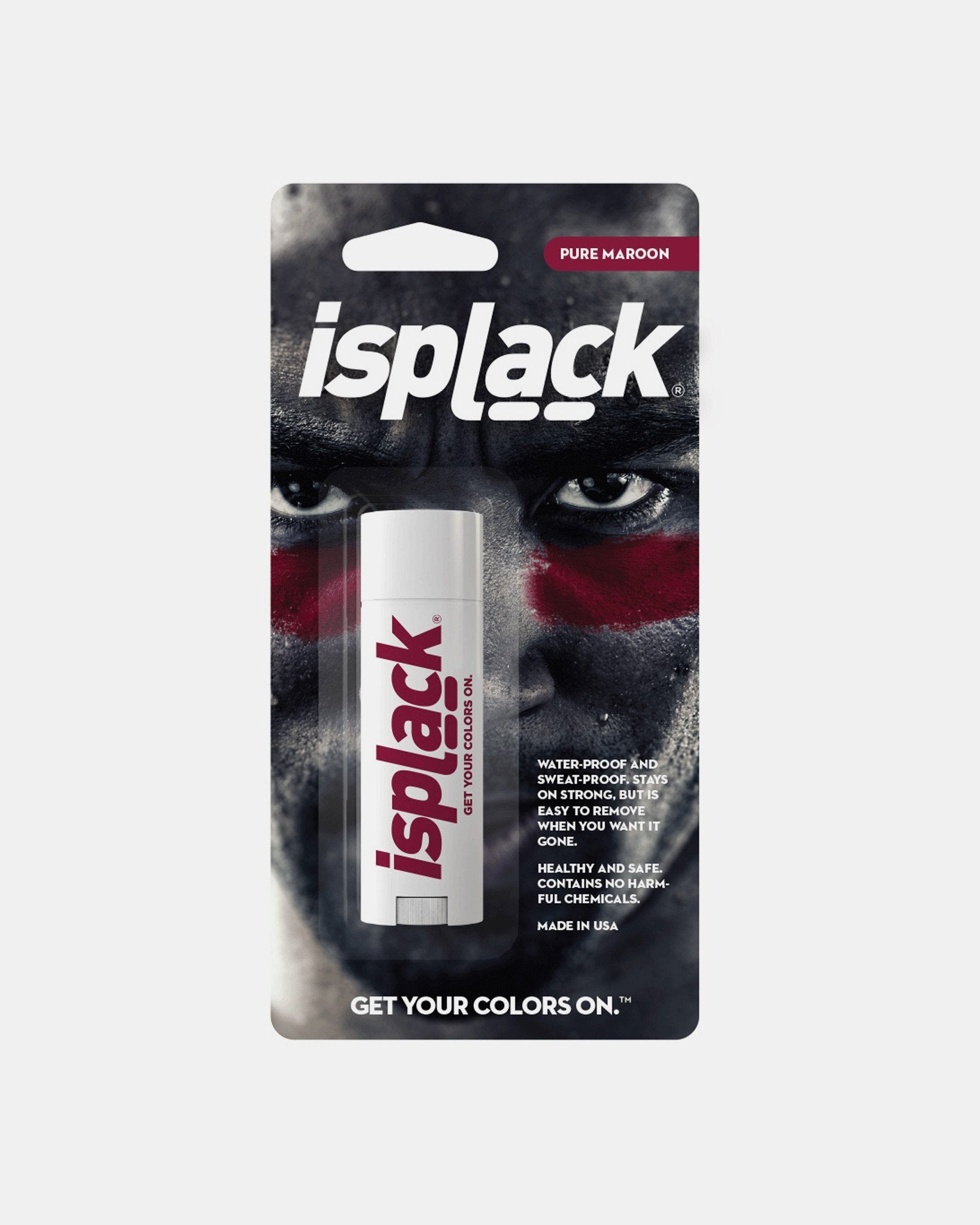 Isplack Colored Eyeblack, pure maroon-DIAMOND PRIDE