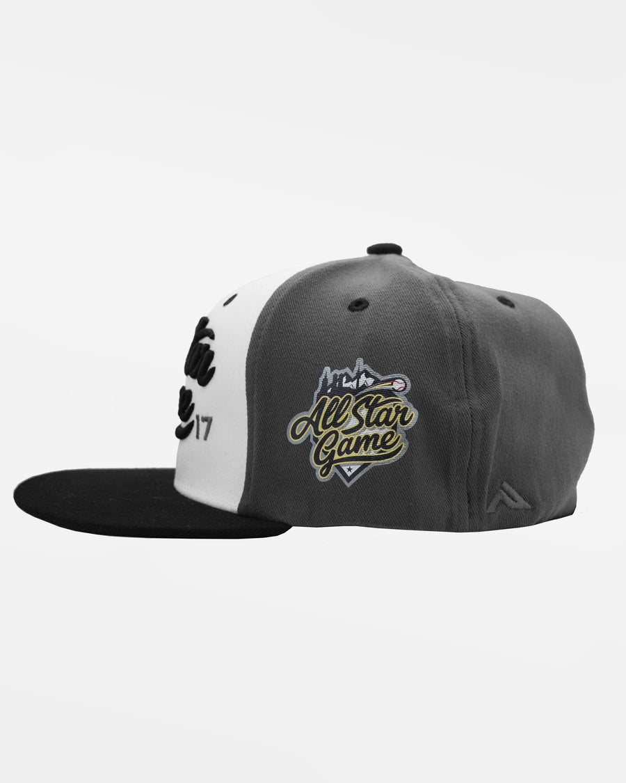 Pacific Flexfit Cap "All Star Game 2017", dunkelgrau-weiss-schwarz-DIAMOND PRIDE