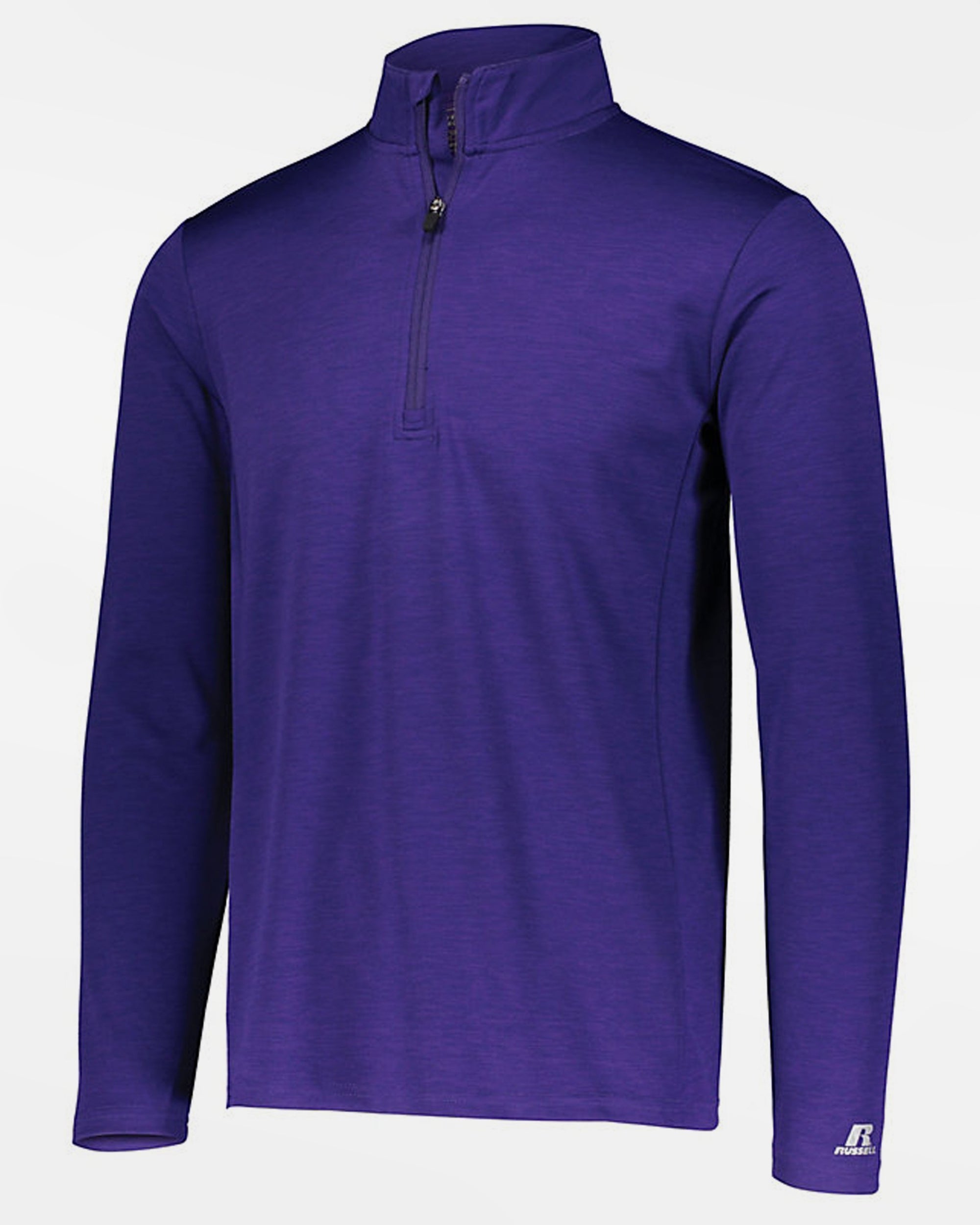 Russell Athletic Dri-Power Lightweight 1/4-Zip Pullover, heather purple-DIAMOND PRIDE
