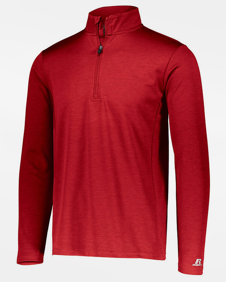 Russell Athletic Dri-Power Lightweight 1/4-Zip Pullover, heather rot-DIAMOND PRIDE