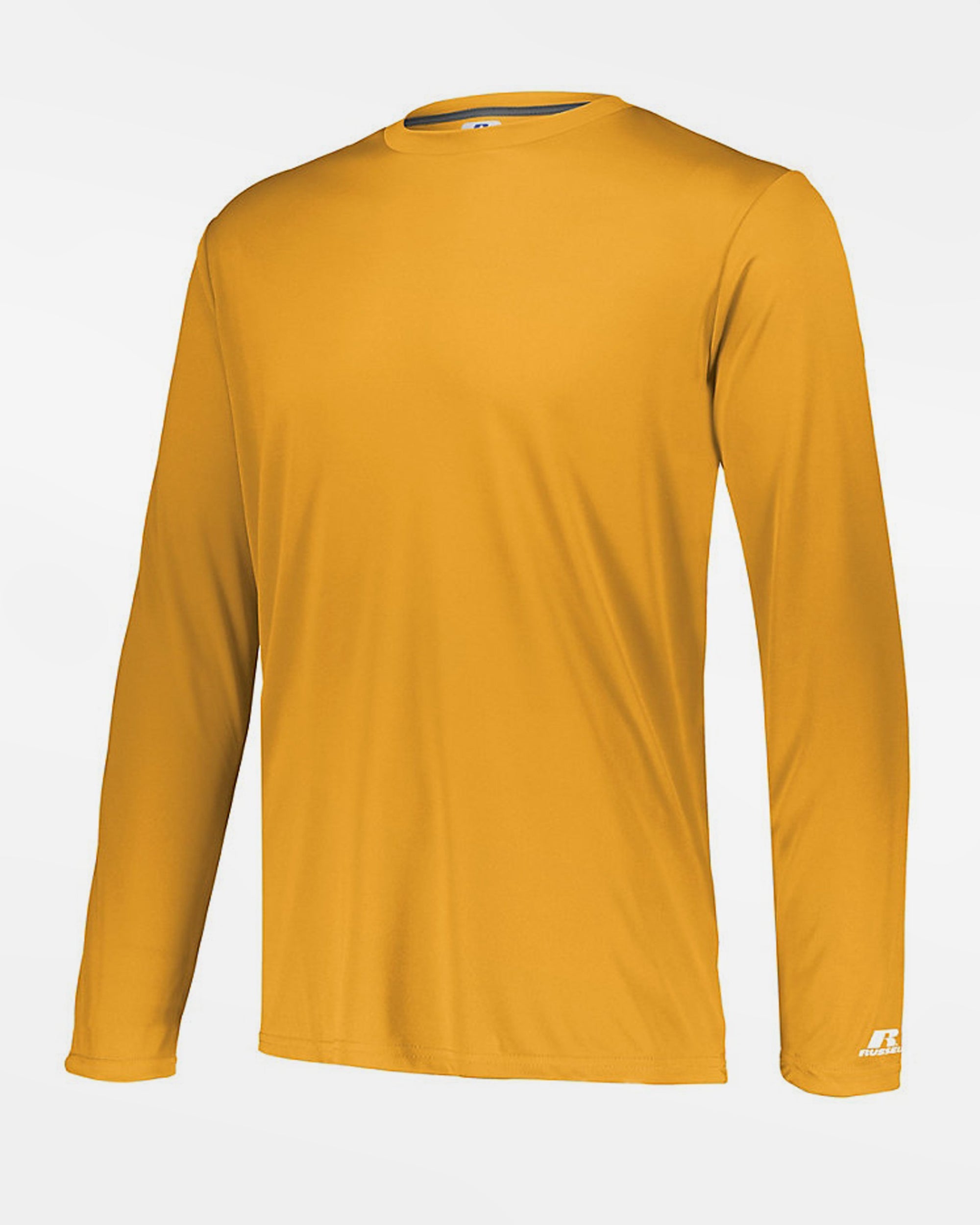 Russell Athletic Stretch-Performance Longsleeve Shirt, gelb-DIAMOND PRIDE