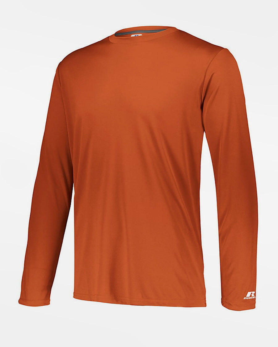 Russell Athletic Stretch-Performance Longsleeve Shirt, orange-DIAMOND PRIDE