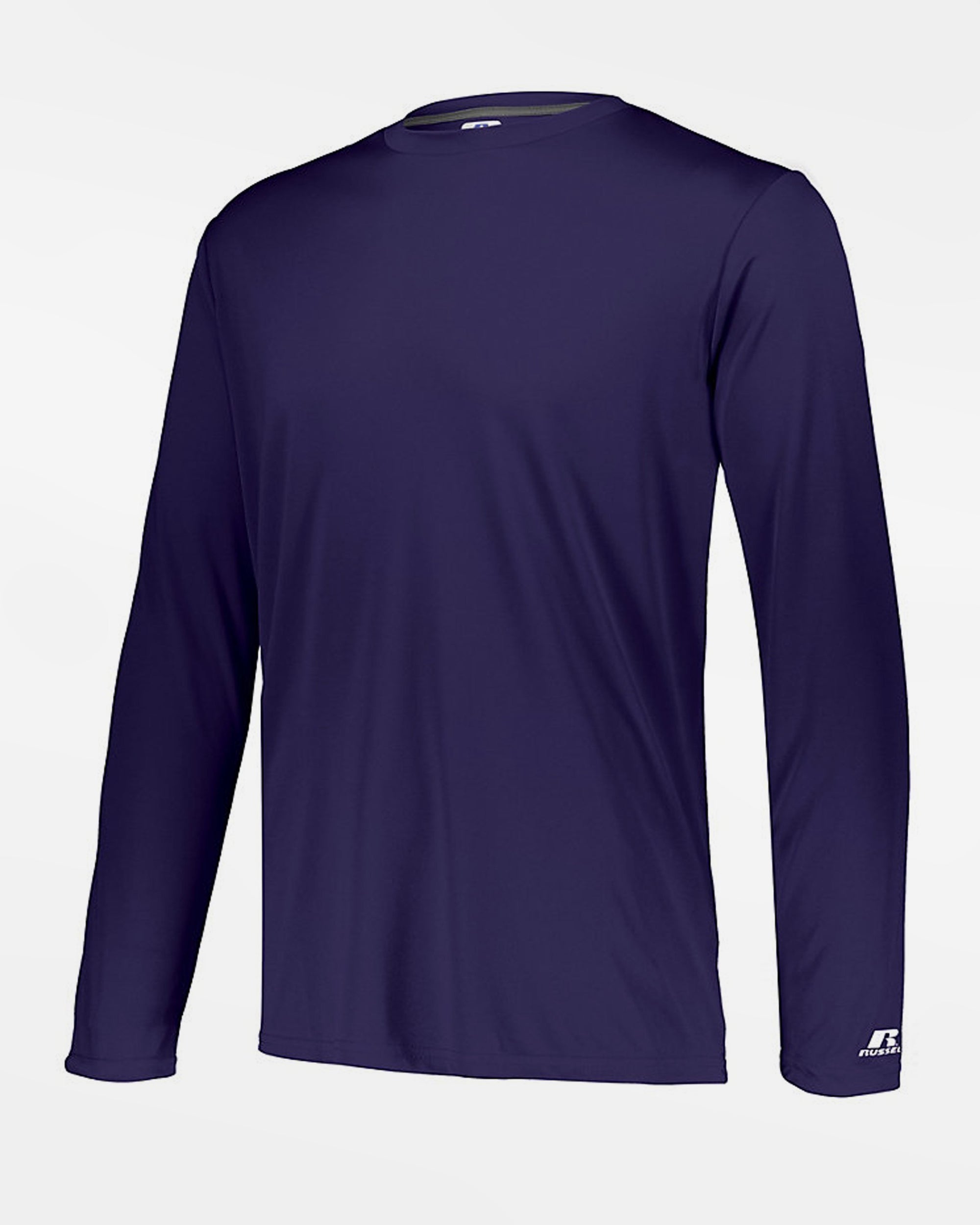 Russell Athletic Stretch-Performance Longsleeve Shirt, purple-DIAMOND PRIDE