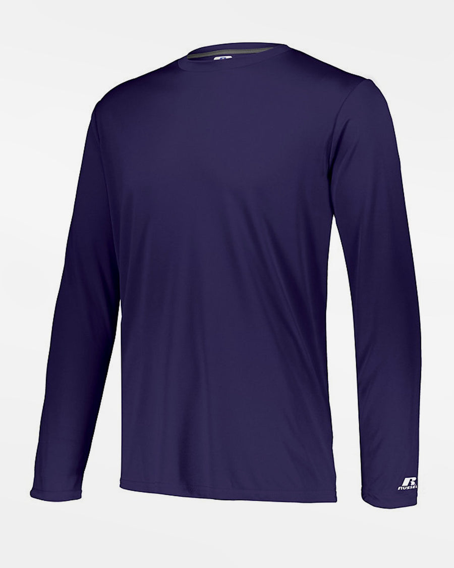 Russell Athletic Stretch-Performance Longsleeve Shirt, purple-DIAMOND PRIDE