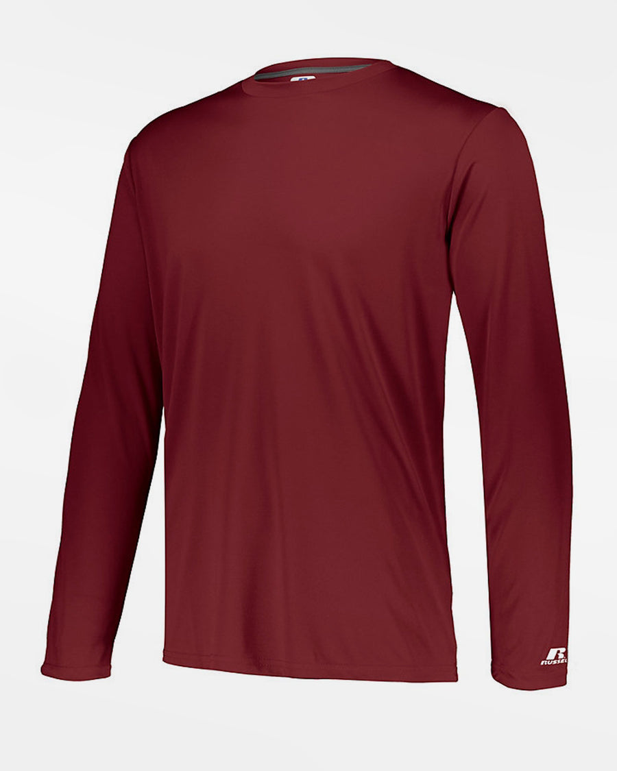 Russell Athletic Stretch-Performance Longsleeve Shirt, weinrot-DIAMOND PRIDE