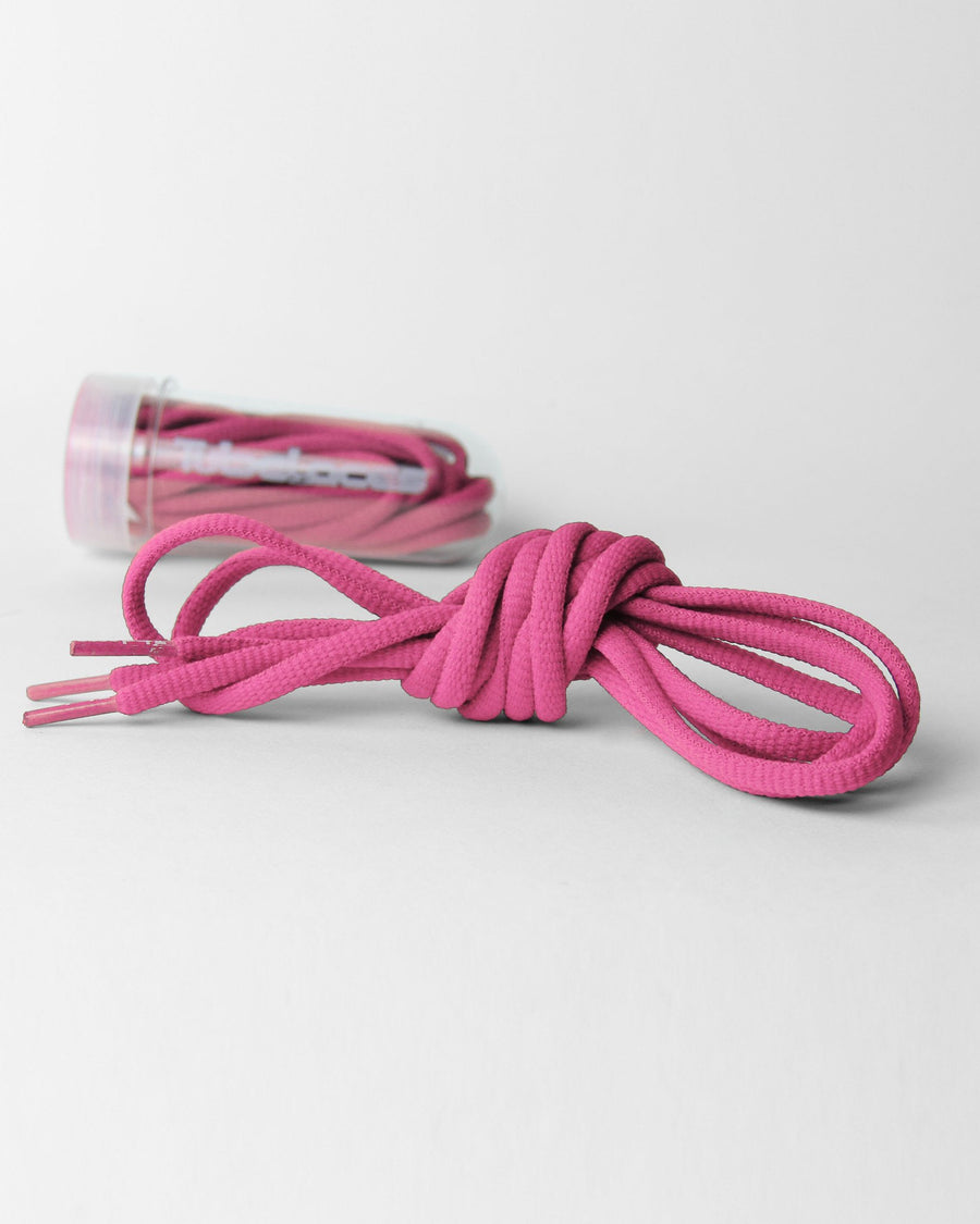 Tube Laces Padded, 130cm, pink-DIAMOND PRIDE