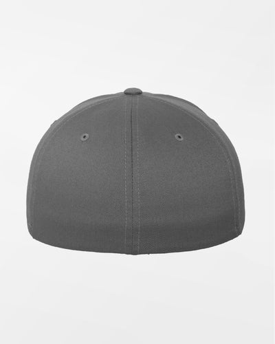 Yupoong Flexfit Combed Wool Cap, grau-DIAMOND PRIDE