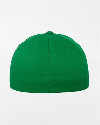 Yupoong Flexfit Combed Wool Cap, kelly grün-DIAMOND PRIDE