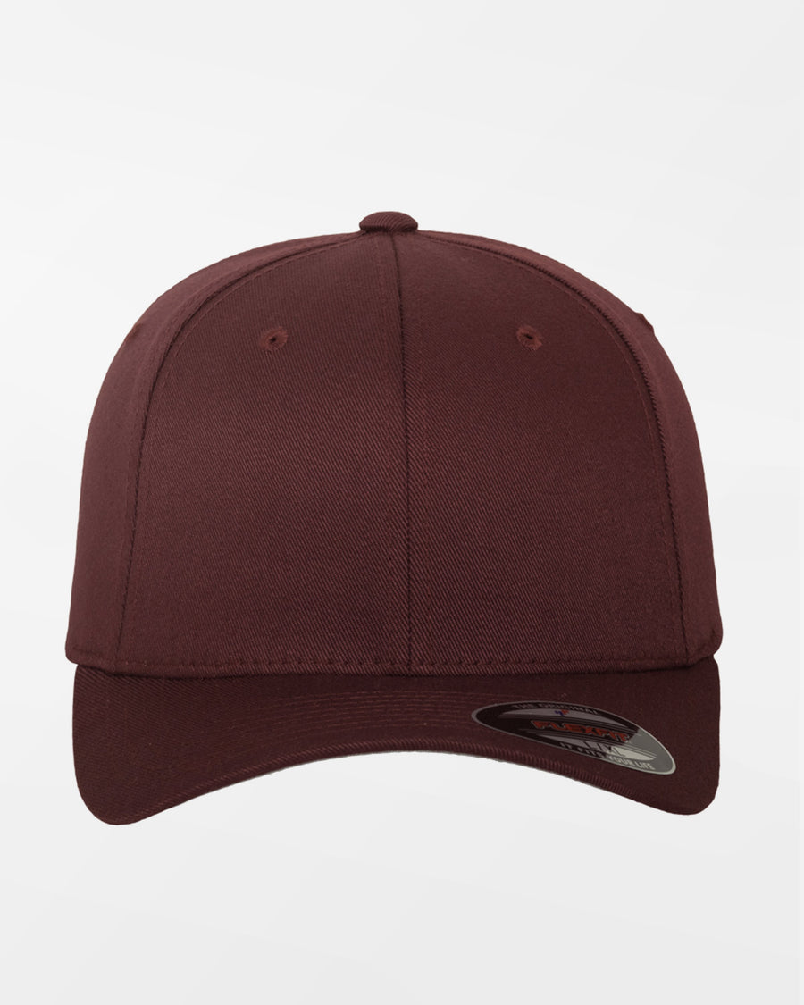 Yupoong Flexfit Combed Wool Cap, maroon rot-DIAMOND PRIDE