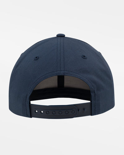 Yupoong Flexfit Curved Classic Snapback Cap, navy blau-DIAMOND PRIDE