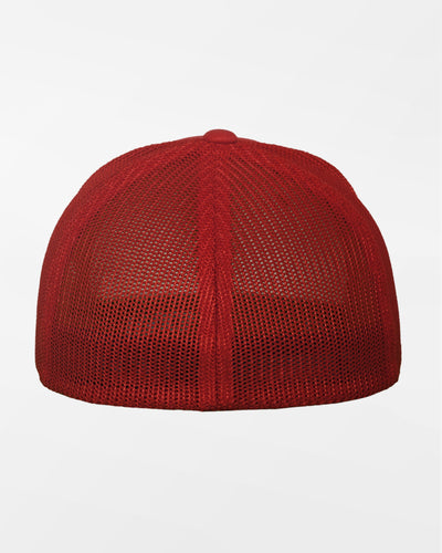 Yupoong Flexfit Mesh Trucker Cap, rot-DIAMOND PRIDE