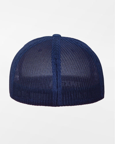 Yupoong Flexfit Mesh Trucker Cap, royal blau-DIAMOND PRIDE