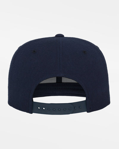 Yupoong Snapback Cap, navy blau-DIAMOND PRIDE