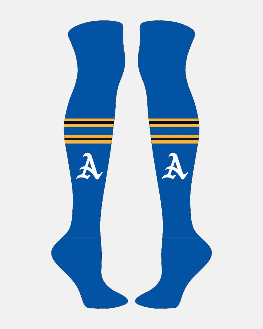 Altdorf Icesharks Over-Knee length Socken, A, royal blau-DIAMOND PRIDE