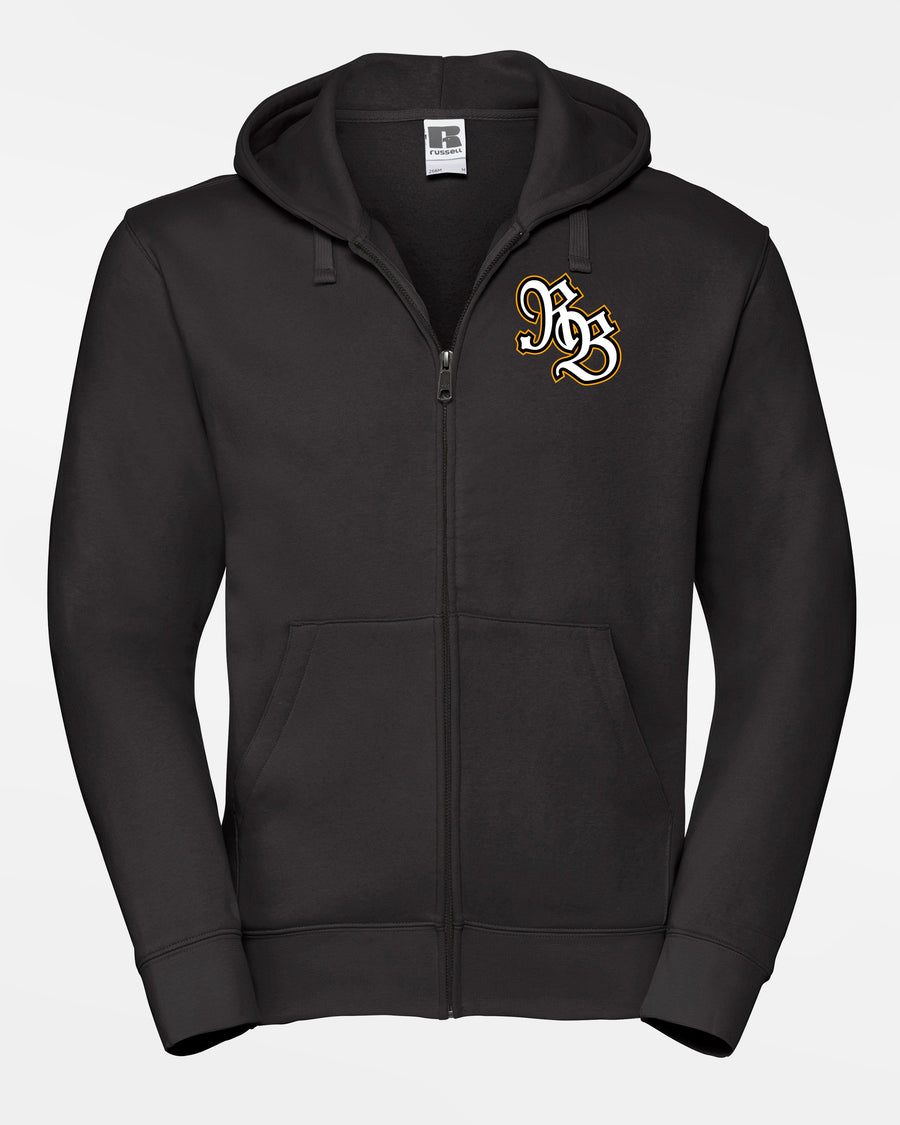 Russell Premium Heavy Zip-Hoodie "Füssen Royal Bavarians", RB, schwarz