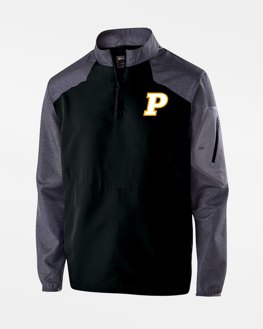 Holloway Raider Warmup Longsleeve Pullover "Pilots Rhein Main", P, schwarz-grau