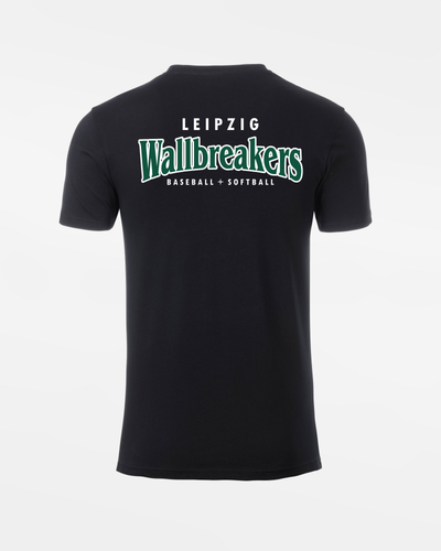 Diamond Pride Basic Functional T-Shirt "Leipzig Wallbreakers", Crest & Wallbreaker schwarz