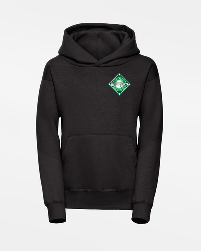 Russell Kids Basic Hoodie "Leipzig Wallbreakers", Crest & Primary Logo, schwarz