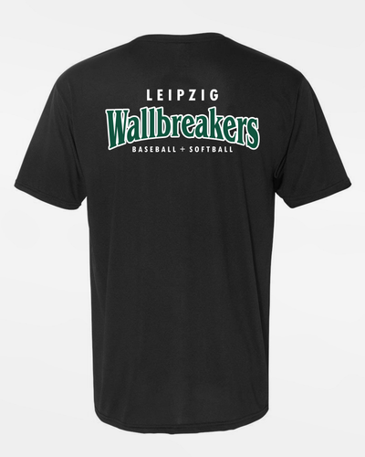 Diamond Pride Premium Functional T-Shirt 2.0 "Leipzig Wallbreakers", Crest & Primary Logo, schwarz