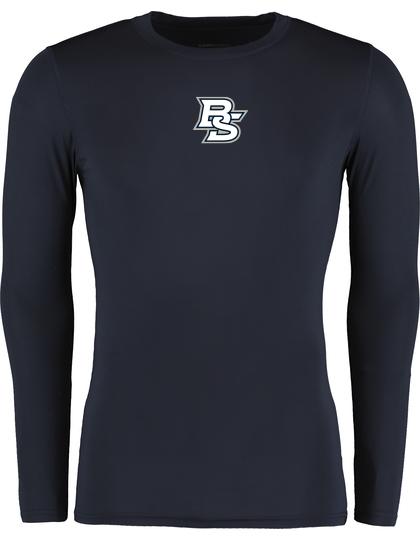 Diamond Pride Basic Compression Longsleeve Shirt "Braunschweig 89ers", BS, navy blau-DIAMOND PRIDE
