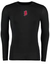 Diamond Pride Basic Compression Longsleeve Shirt "Bremen Dockers", B, schwarz-DIAMOND PRIDE