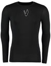 Diamond Pride Basic Compression Longsleeve Shirt "Wesseling Vermins", schwarz-DIAMOND PRIDE