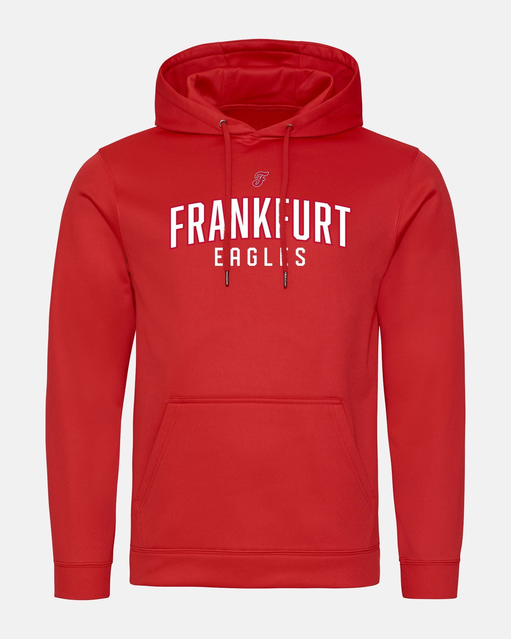 Diamond Pride Basic Functional Hoodie "Frankfurt Eagles", Script, rot-DIAMOND PRIDE