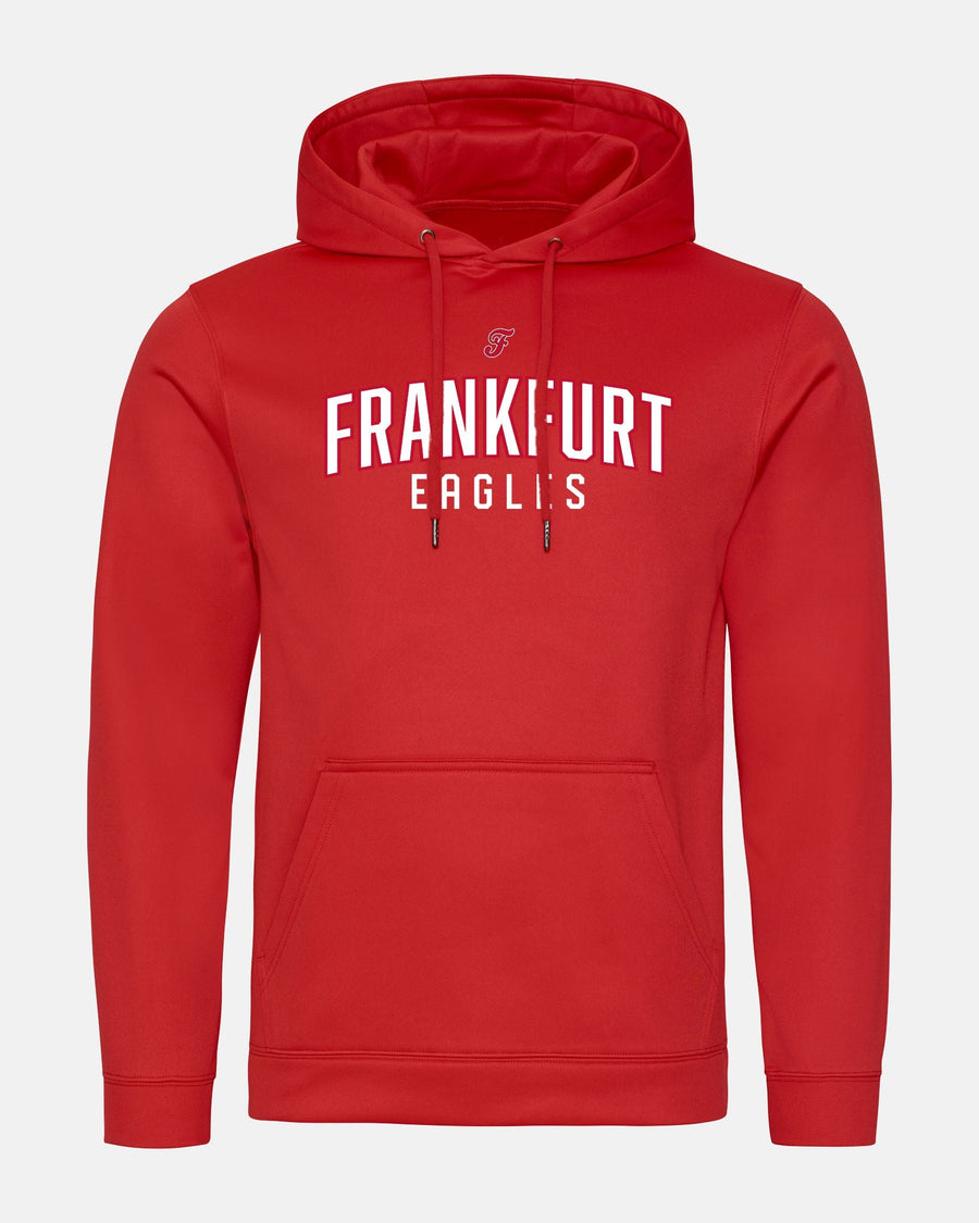 Diamond Pride Basic Functional Hoodie "Frankfurt Eagles", Script, rot-DIAMOND PRIDE