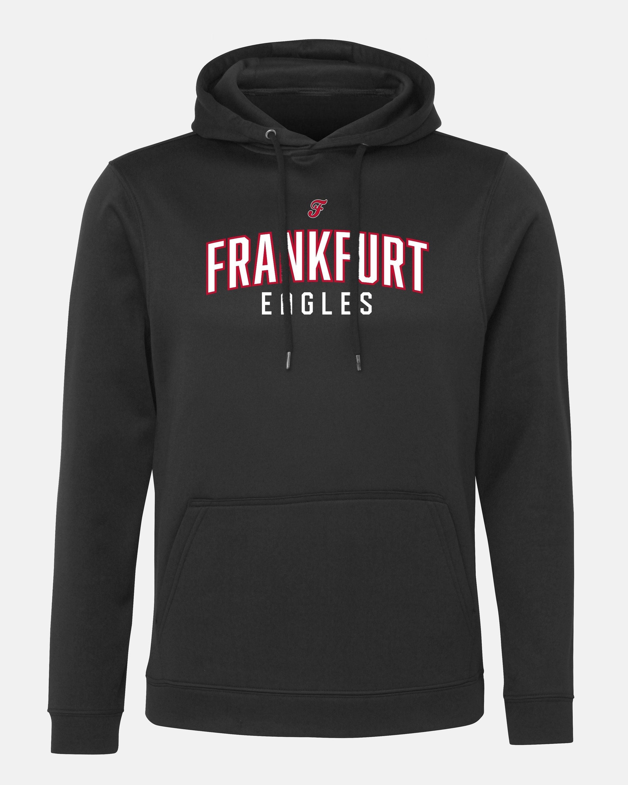 Diamond Pride Basic Functional Hoodie "Frankfurt Eagles", Script, schwarz-DIAMOND PRIDE