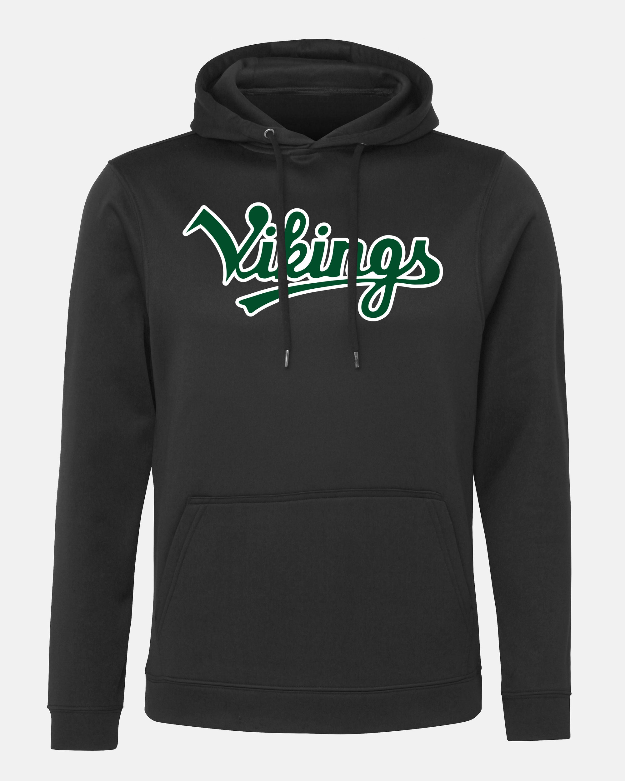 Diamond Pride Basic Functional Hoodie "Kufstein Vikings", Script, schwarz-DIAMOND PRIDE