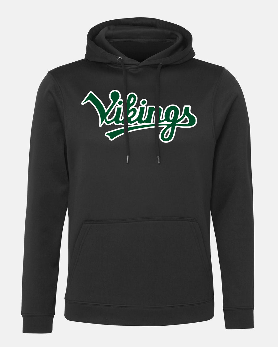 Diamond Pride Basic Functional Hoodie "Kufstein Vikings", Script, schwarz-DIAMOND PRIDE