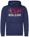 Diamond Pride Basic Functional Hoodie "Mühldorf Cubs", Primary Logo, navy blau-DIAMOND PRIDE