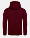 Diamond Pride Basic Functional Hoodie "Tübingen Hawks", H, maroon rot-DIAMOND PRIDE