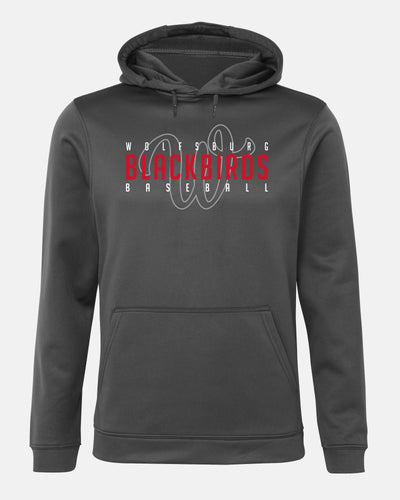 Diamond Pride Basic Functional Hoodie "Wolfsburg Blackbirds", W & Blackbirds, dunkelgrau-DIAMOND PRIDE