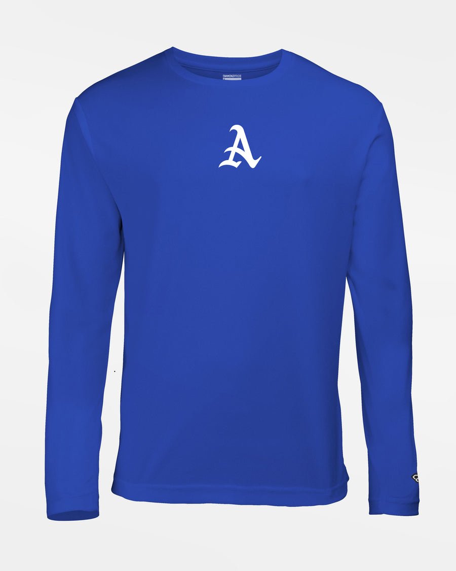 Diamond Pride Basic Functional Longsleeve Shirt "Altdorf Icesharks", A, royal blau-DIAMOND PRIDE