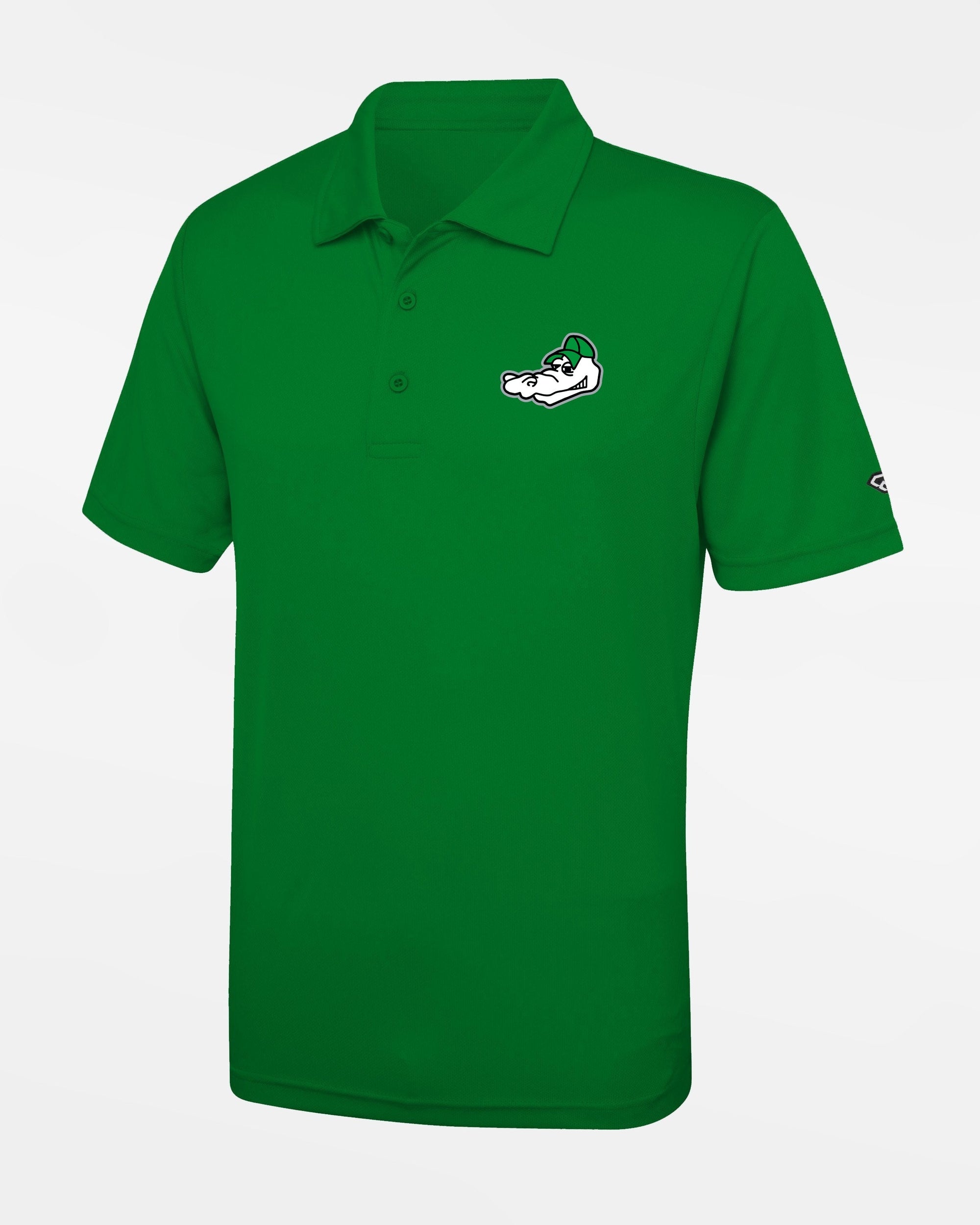 Diamond Pride Basic Functional Polo-Shirt "Augsburg Gators", Head, kelly grün-DIAMOND PRIDE