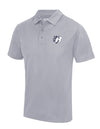 Diamond Pride Basic Functional Polo-Shirt "Braunschweig 89ers", B, heather grau-DIAMOND PRIDE