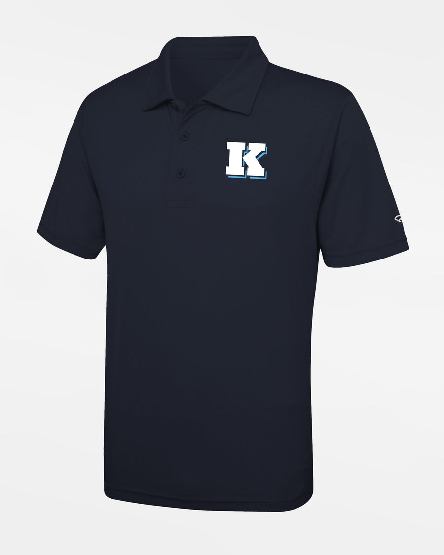 Diamond Pride Basic Functional Polo-Shirt "Kiel Seahawks", K, navy blau-DIAMOND PRIDE